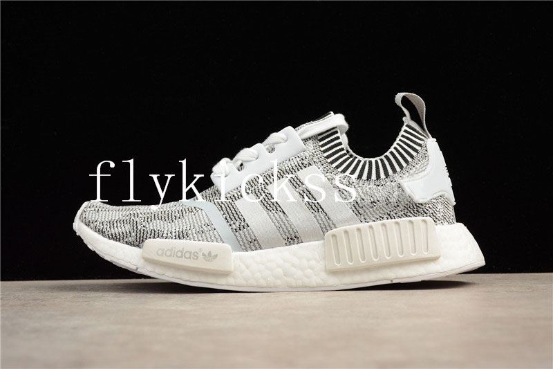 Real Boost Adidas NMD R1 PK Grey BY1911